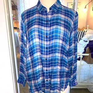 Lucky Brand Plaid button up